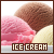 ice cream fan button